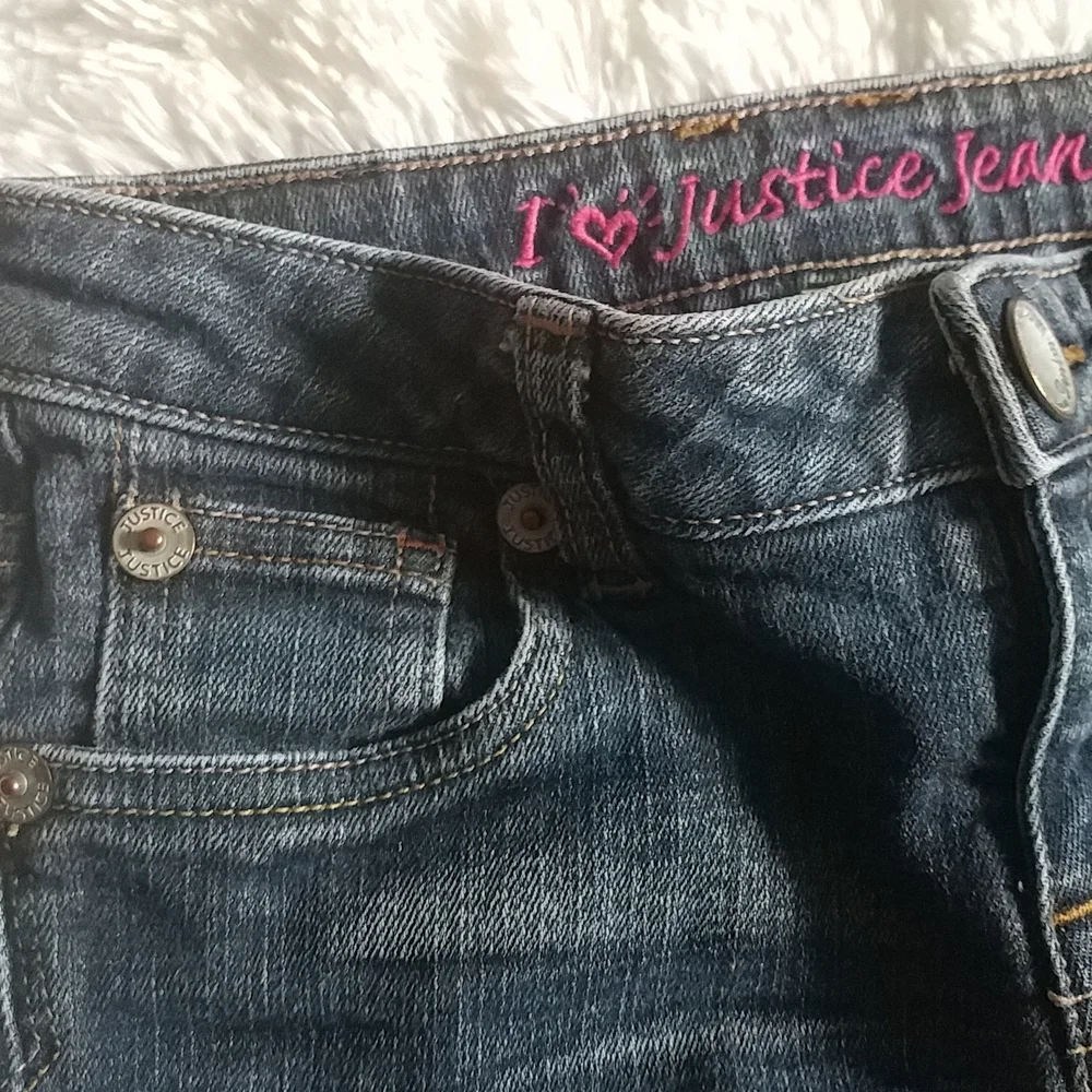 Girls JUSTICE JEANS Simply Low size 8